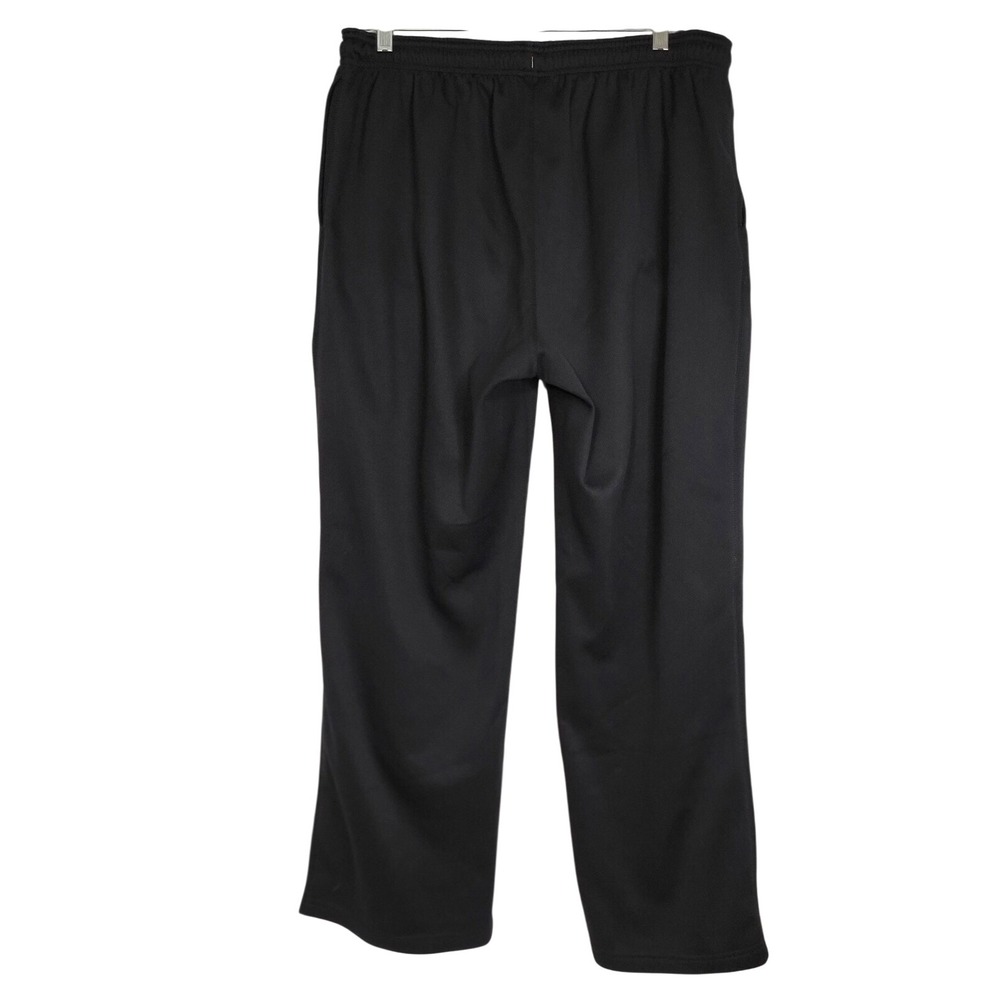 Black Athletic Pants Sweatpants Activewear Sportswear Loungewear